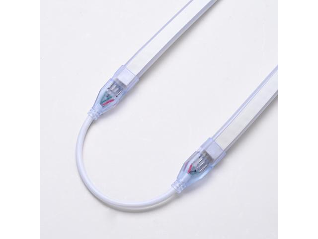 DELight Set of 10 Extension Cord Cable Wire for RGB LED Neon Rope Light with Pin