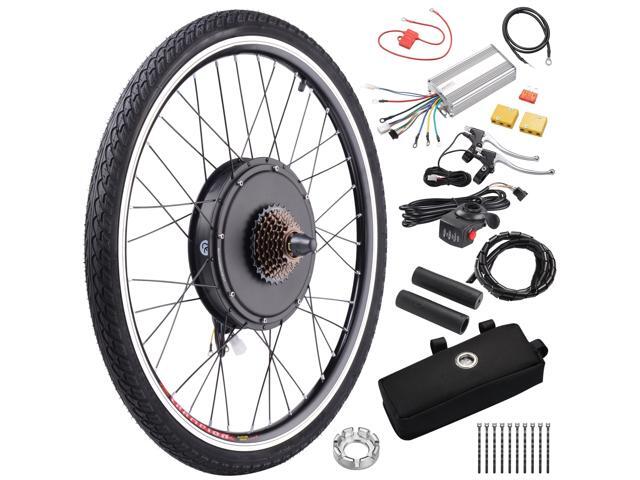 Yescom Electric Bicycle Motor Kit 26' Rear Wheel 48V 1500W E-bike Conversion Kit