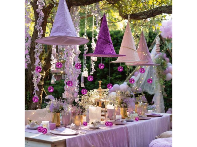 Yescom 20PCS 1.6' Small Disco Ball Mirror Mini Hanging Decoration for Events Wedding 70s 80s Party Business Holiday Home Decor