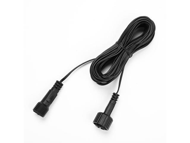 DELight 20 Ft Extension Cord for LED Tree String Lights 14 AWG Male to Female