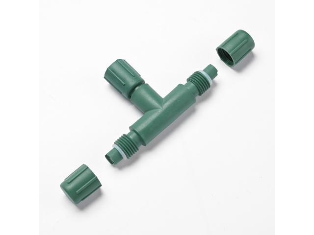 DELight 10Pcs IP65 Waterproof Wire Connectors 3 Way T-Shape for Outdoor Lights