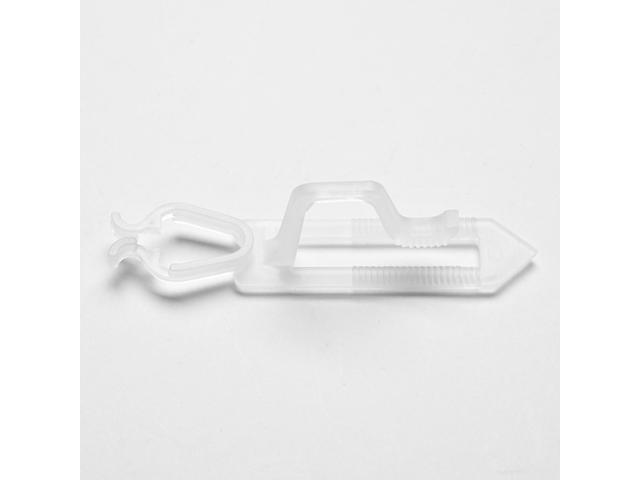DELight 100Pcs Christmas Light Clips for Clay Tile Roof C7 C9 Gutter Shingle