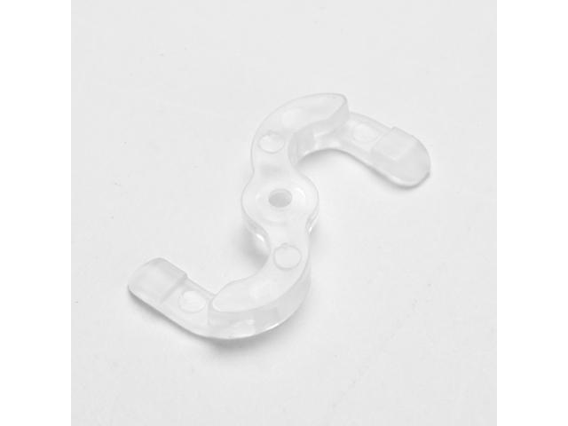 DELight 100Pcs Christmas Light Clips Surface Mount S Clips for 3/16' Screw Size