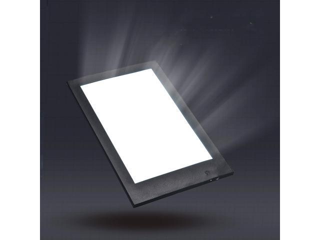 WeChef LED Back Lit Light Menu Holder Cover Wine List Single Panel Fits 8'x14' Paper for Hotel Club