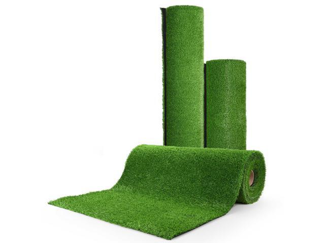 Yescom 10x50 Ft Artificial Grass Turf 0.8' Fake Grass Rug Synthetic Lawn Indoor Batting Tunnels Outdoor Home Decor