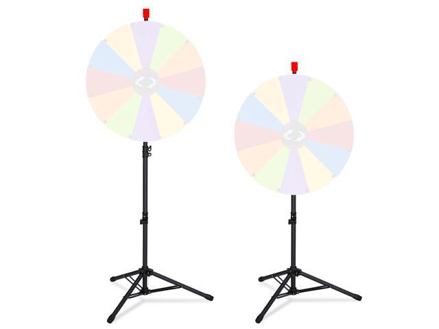 WinSpin Tripod Floor Stand Base Height Adjustable Portable for 24' Prize Wheel Trade Show Commercial Events