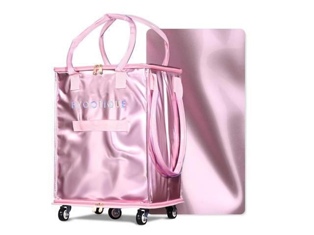 Byootique 16' Rolling Tote Bag Grocery Bag on Wheels Shopping Trolley BubbleRush