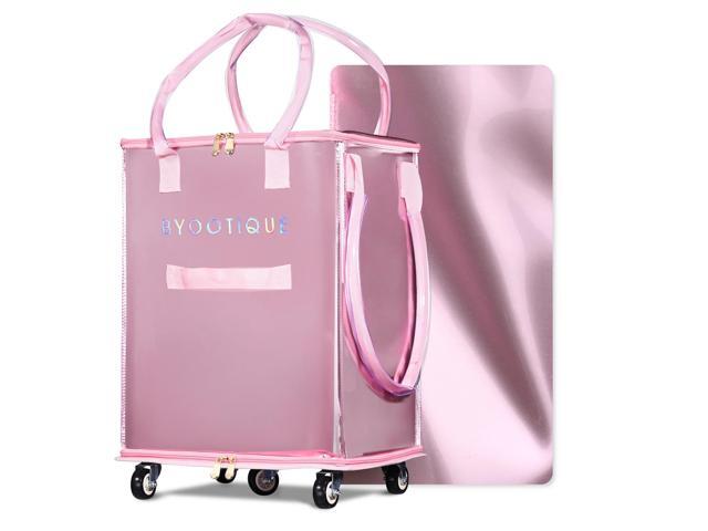 Byootique 16' Rolling Tote Bag Grocery Bag on Wheels Shopping Trolley BubbleRush