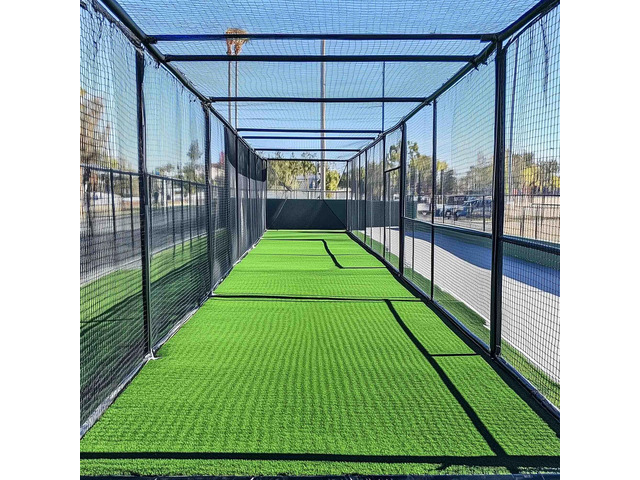 Yescom 6'x66' Batting Cage Synthetic Turf Field Artificial Grass Rug Roll 4pcs 33'x3' for Batting Tunnel Baseball & Softball 0.8'H 400 Sq. Ft