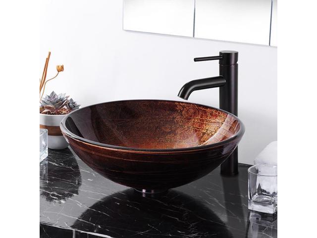 Photos - Bathroom Sink YescomUSA Bathroom Tempered Glass Vessel Sink Natural Clear Square Shape Transparent 