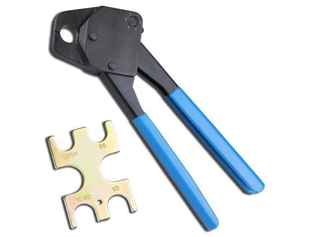 Photos - Other Power Tools YescomUSA 3/4' PEX Crimper Copper Ring Plumping Crimps Crimping Tool with Go/no Go G 
