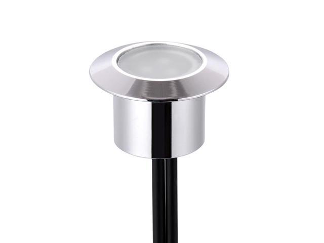 Set of 5 Warm White LED Deck Lights Garden Malls Landscape LED Lights Low Voltage Waterproof