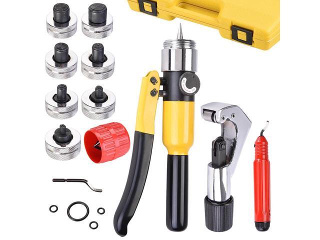 Photos - Other Power Tools YescomUSA Hydraulic Tube Expander Swaging 7 Lever Expander Tools Kit HVAC Tool w/ Ca 