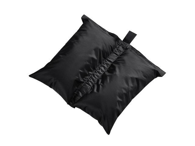 4 Pcs Weight Sand Bag Oxford + PU Coating for Outdoor Easy Pop Up Canopy Instant Tent Gazebo Black