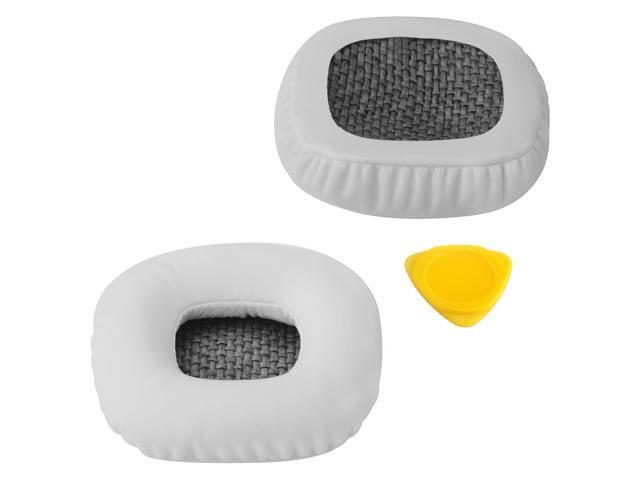 Geekria QuickFit Protein Leather Replacement Ear Pads for Marshall Major, Major II, Major 2 Headphones Earpads, Headset Ear Cushion Repair Parts...