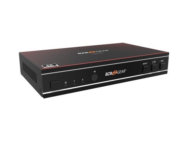 BZBGEAR 2x1 4K UHD HDMI Seamless Switcher MultiViewer with Audio De-embedder