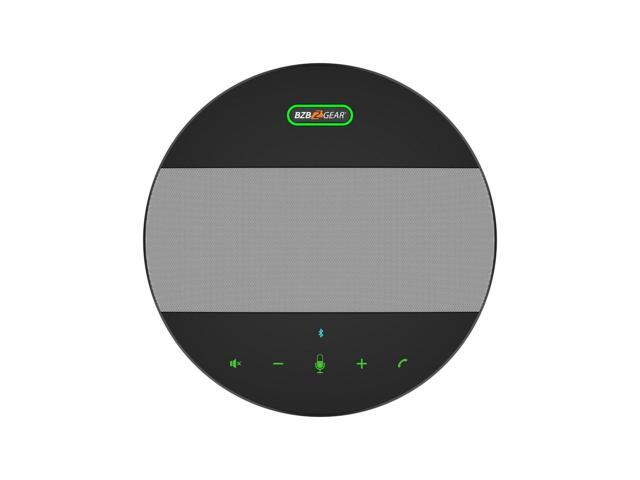 BZBGEAR USB/Bluetooth Wireless Desktop Conference Speakerphone with 360 Audio Pickup up to 20ft