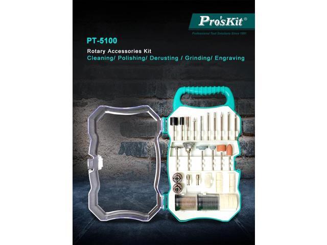 Proâ?skit PT-5100 Electric Drill Electric Rotary Power Tool kit Mini Drill With Clamp Accessories For Drill Machine cutting polishing