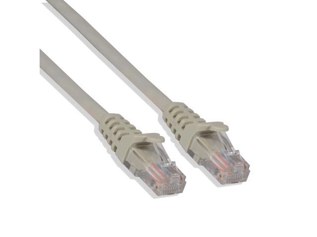 Gray 1-foot premium Cat5e Patch LAN Ethernet Network Cable (10 Pack)