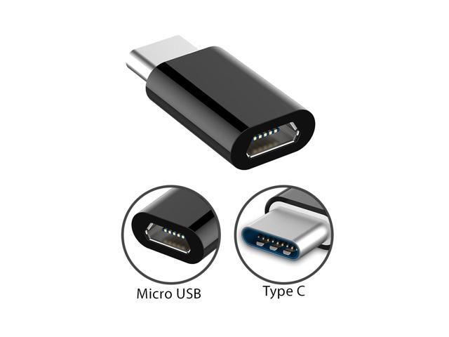 Type-C Adapter Micro USB Female to USB C Male Connector Data Sync Fast Charging