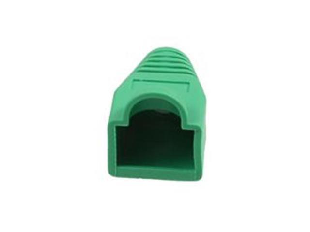 100 pcs Cat5e/Cat6/RJ45 Ethernet Cable Connector Strain Relief Boots Green - image 2