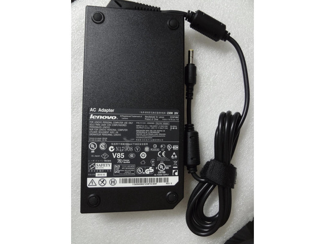 Original Slim 230W AC Adapter for 45N0060 Lenovo ThinkPad W700 W700ds W701 W701d W701ds