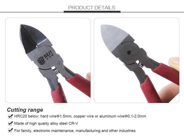 BST-21 Electronic Cutting Mini Pliers Scissors Wires Cutter Electron Industry Repair Tools Hand Tool