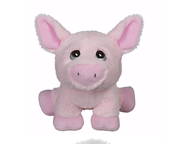 Ganz Baby Girl Boy Plush Stuffed Animal Toy Heart Tuggers 8' Pig