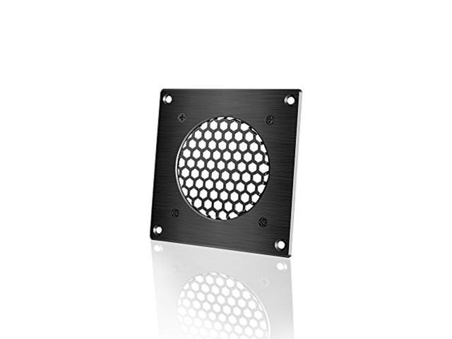 ac infinity ventilation grille 1, for pc computer av electronic cabinets, also includes hardware to mount one 80mm fan
