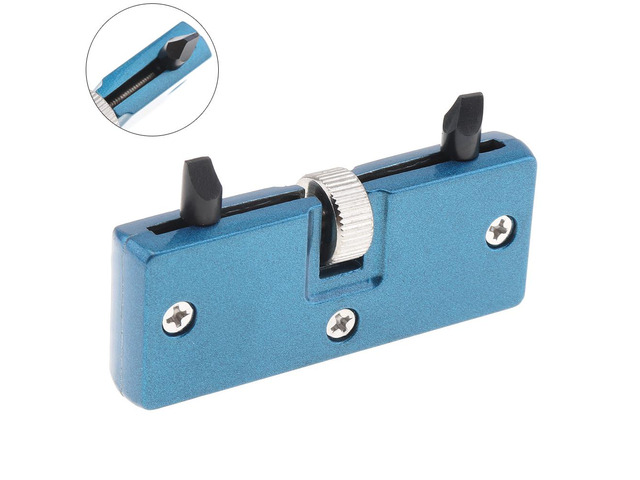 Two-Claw Opener Flat mouth Remover Screw Wrench Open Watch Back Cover Bottom Change Battery Tool