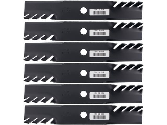 Photos - Lawn Mower Accessory USA Mower Blades (6) CMB283BP Commercial Toothed for Encore® 543293 Length