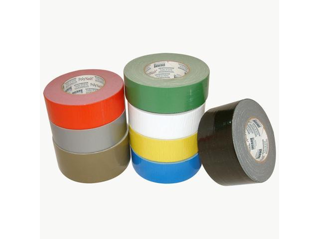 NASHUA 2280 Duct Tape, Black, 60 yd L, 1-7/8 in W