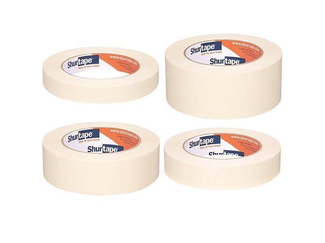 Shurtape CP-105 General-Purpose Grade Crepe Paper Masking Tape: 1 in x 60 yds. (Natural)