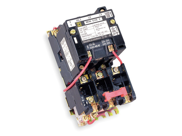 SQUARE D 8536SBO2V02S Magnetic Motor Starter, Non-Reversing, No Auxiliary