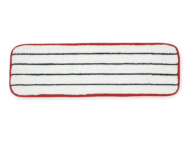3M 59026 Microfiber Mop Pad, Red, 10/PK