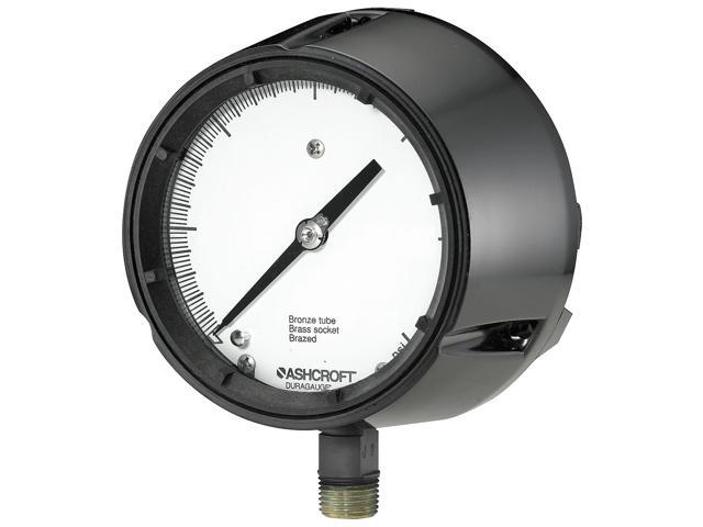 ASHCROFT 451259SD04L3000# Process Pressure Gauge, 0 to 3,000 psi, 4 1/2 in