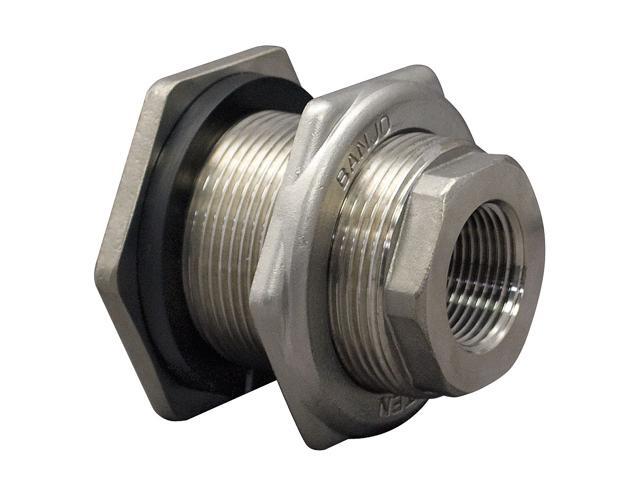 BANJO TF150SS 1-1/2' FNPT 316 SS Bulkhead Tank Fitting