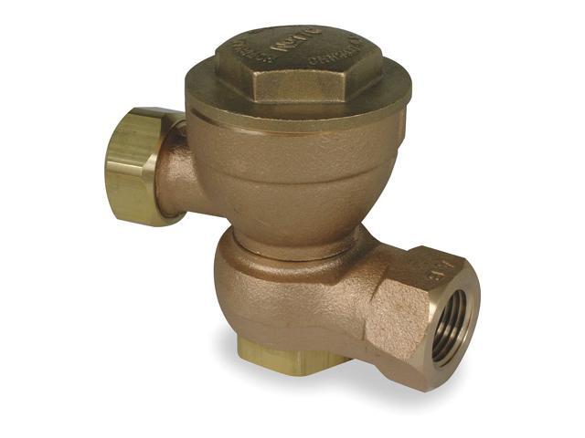 BELL & GOSSETT 17C-S-2-25 Steam Trap,25 psi,353F,3-1/4 In. L