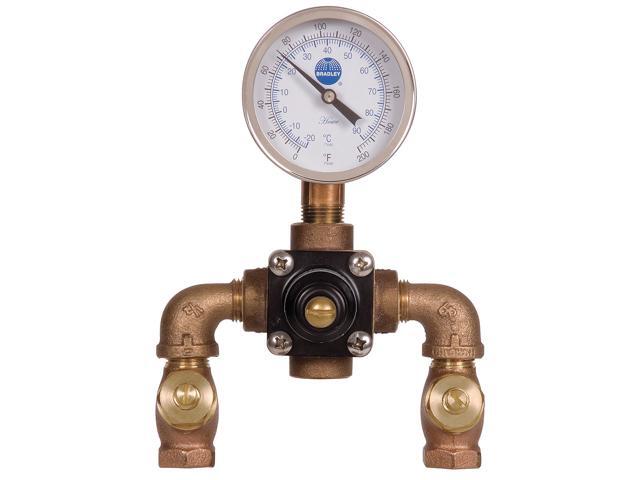 BRADLEY S19-2000 Mixing Valve,Bronze,7 gpm