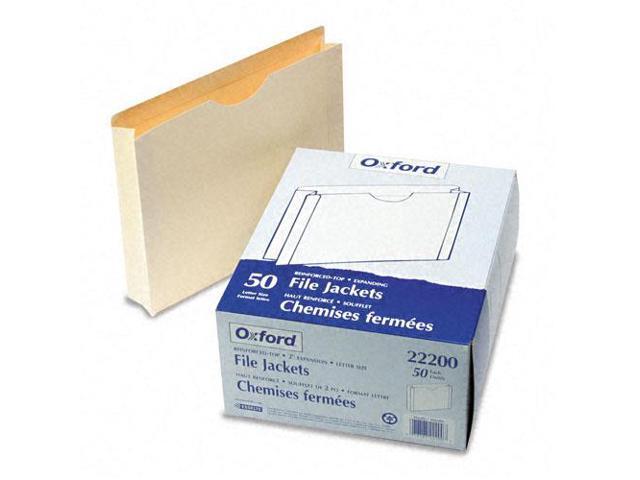 Pendaflex Reinforced Top File Jacket 2 Inch Expansion Letter Manila 50/Box 22200