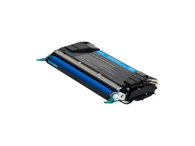 Cyan Toner Cartridge for Lexmark 24B5804 CS748de, XS734de, XS736de, XS748de, Genuine Lexmark Brand