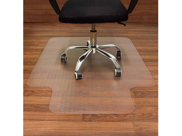 AiBOB Office Chair Mat for Hardwood Floor, 36 X 48 inches, Hard Floor Chair Mats Under Computer Desk, Easy Glide for Rolling Chairs