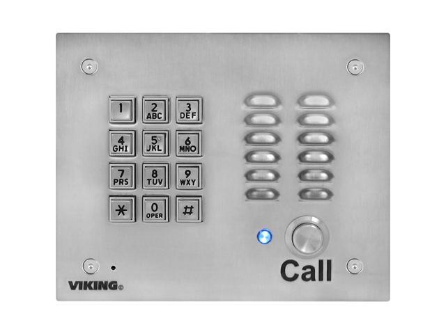 VoIP Stainless Steel Vandal Resistant