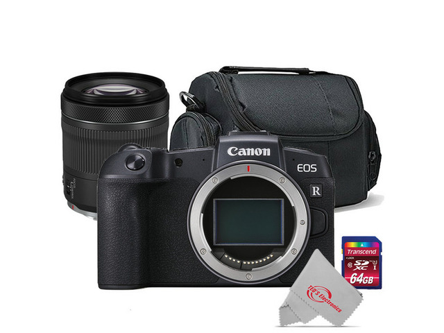 Canon EOS RP Mirrorless Digital Camera Body Black + Canon RF 24-105mm f/4-7.1 IS STM Lens Kit
