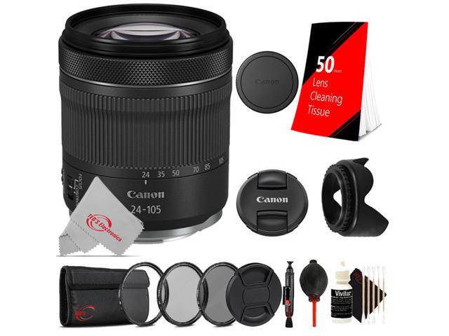 Canon RF 24-105mm f/4-7.1 IS STM Full-Frame - White Box + Essential Accessory Kit