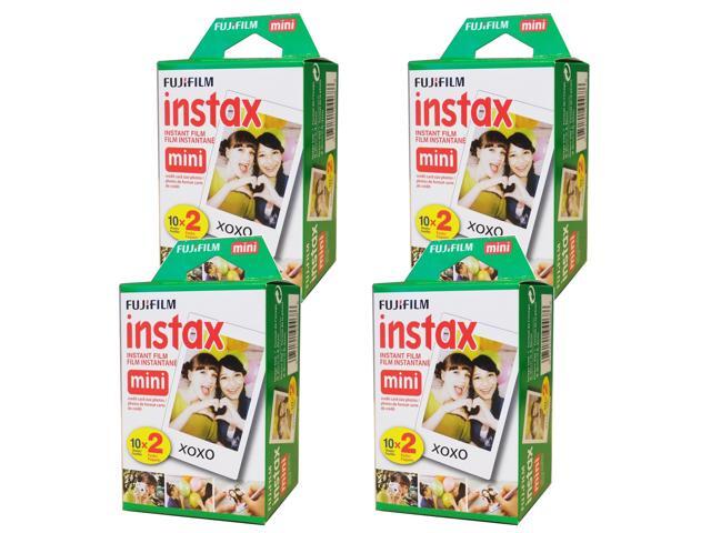 Fujifilm Instax Mini Instant Film 2x10 4 Packs (80 Shots)