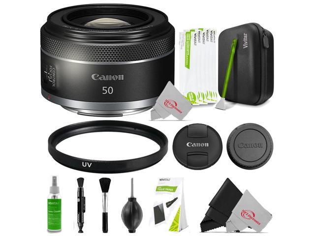 Canon RF 50mm f/1.8 STM 4515C002 Lens with UV Filter Accessory Kit