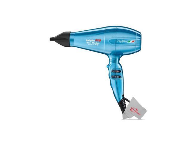 Babyliss Pro Nano Titanium Portofino 6600 Full-Size Hair Dryer, Blue #BNT6610N
