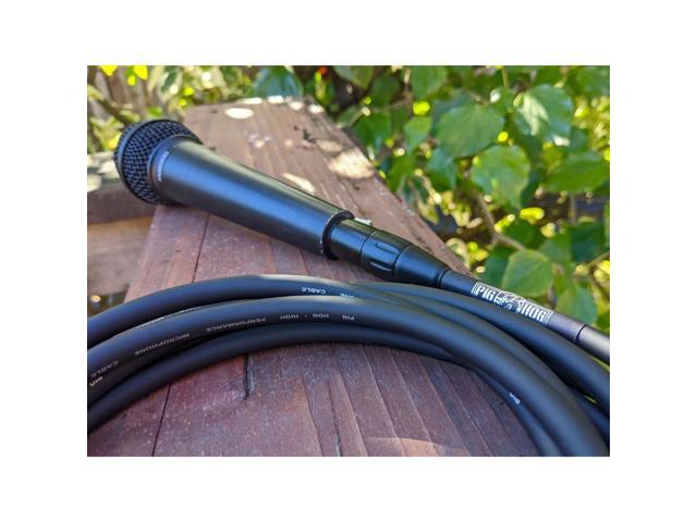 Pig Hog 8mm XLR Microphone Cable Male to Female 10 Ft Fully Balanced Premium Mic Cable - 2 Units