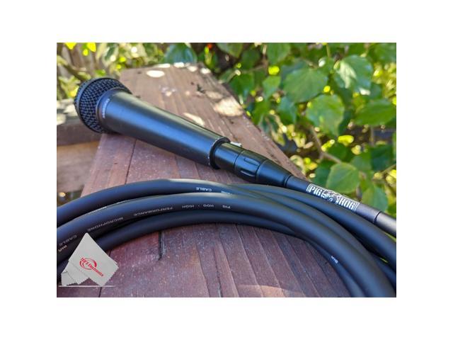 Pig Hog 8mm XLR Microphone Cable Male to Female 20 Ft Fully Balanced Premium Mic Cable - 2 Units